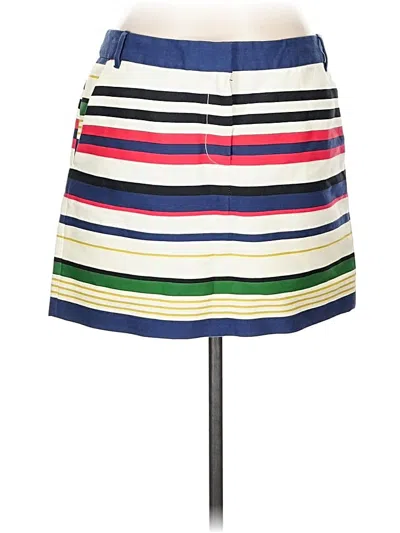 Pre-owned Jcrew Casual Skirt In White