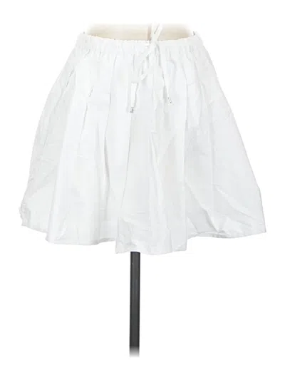 Jcrew Casual Skirt In White
