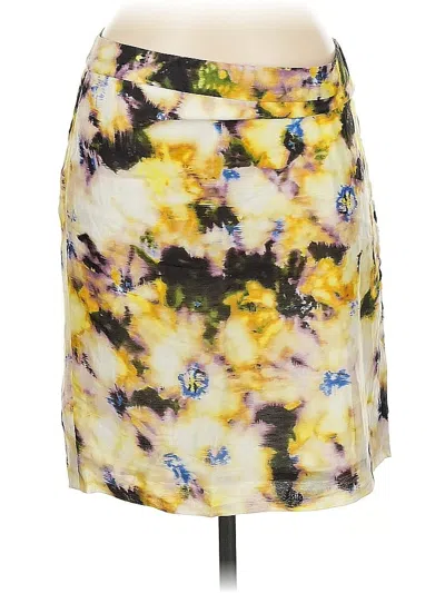 Pre-owned Jcrew Casual Skirt In Yellow