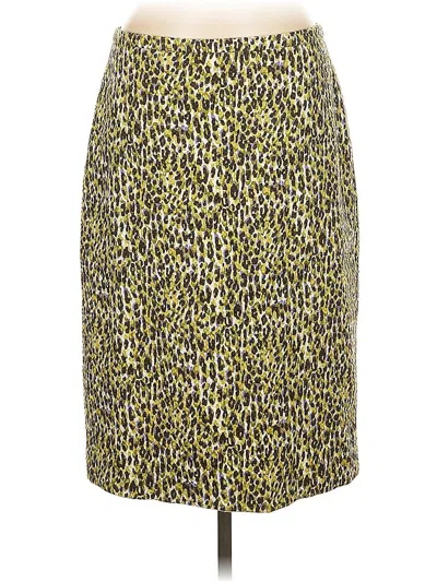 Pre-owned Jcrew Casual Skirt In Yellow