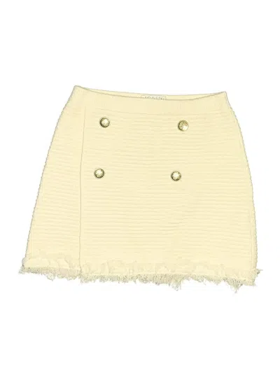Pre-owned Jcrew Casual Skirt In Yellow