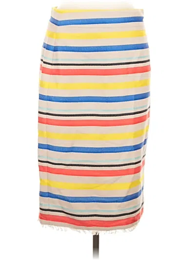 Pre-owned Jcrew Casual Skirt In Yellow