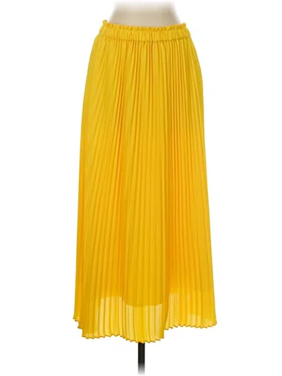 Pre-owned Jcrew Casual Skirt In Yellow