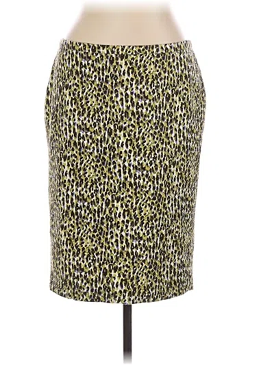 Pre-owned Jcrew Casual Skirt In Yellow