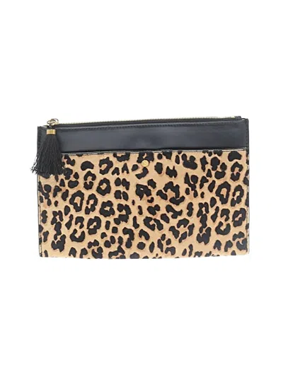 Pre-owned Jcrew Clutch In Gold