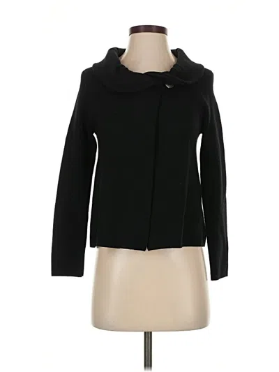 Pre-owned Jcrew Coat In Black