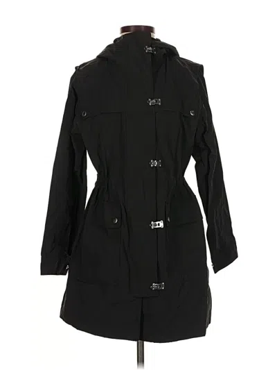Pre-owned Jcrew Coat In Black