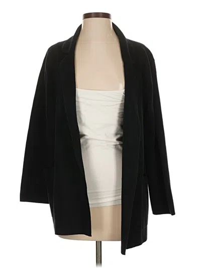 Pre-owned Jcrew Coat In Black