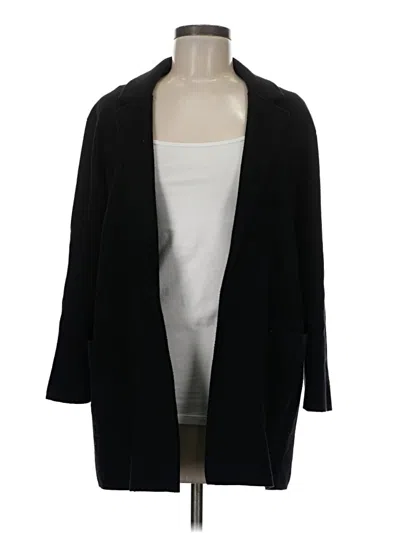Pre-owned Jcrew Coat In Black