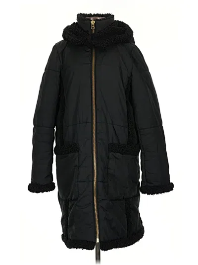 Pre-owned Jcrew Coat In Black