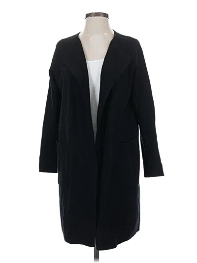 Pre-owned Jcrew Coat In Black