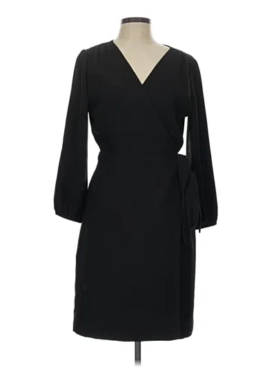 Pre-owned Jcrew Coat In Black