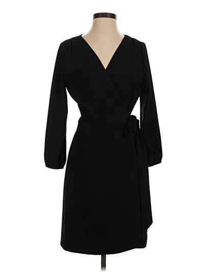 Pre-owned Jcrew Coat In Black
