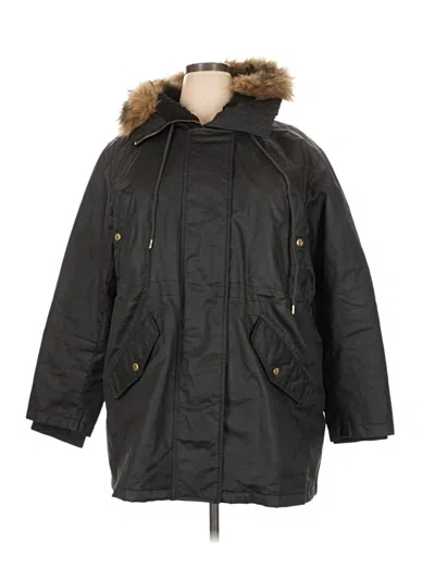 Pre-owned Jcrew Coat In Black