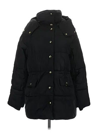 Pre-owned Jcrew Coat In Black