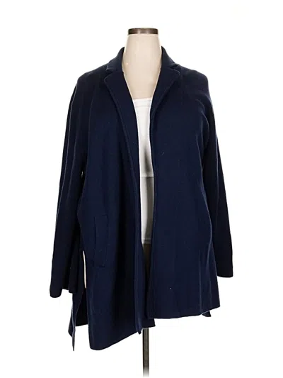 Pre-owned Jcrew Coat In Blue