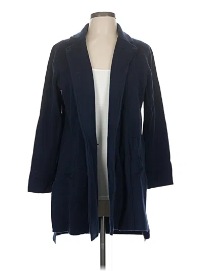 Pre-owned Jcrew Coat In Blue