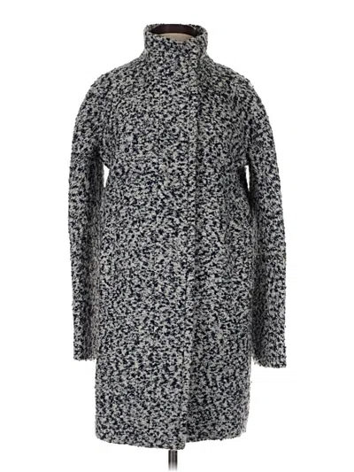 Pre-owned Jcrew Coat In Blue