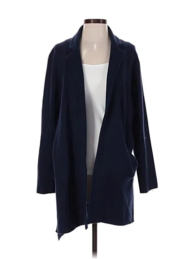 Pre-owned Jcrew Coat In Blue