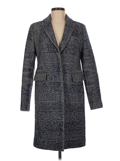 Pre-owned Jcrew Coat In Blue
