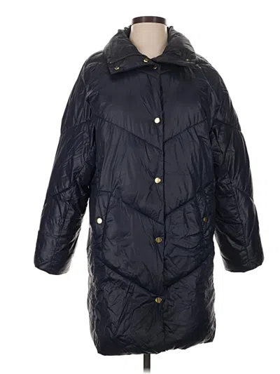 Pre-owned Jcrew Coat In Blue