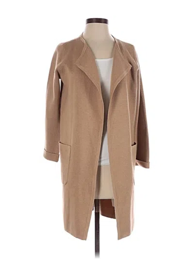 Pre-owned Jcrew Coat In Brown