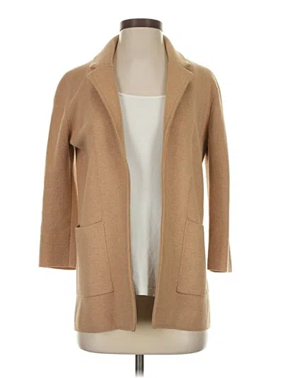 Pre-owned Jcrew Coat In Brown