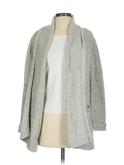 Pre-owned Jcrew Coat In Gray