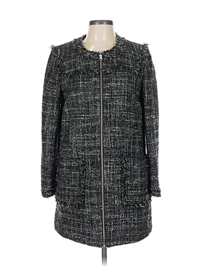 Pre-owned Jcrew Coat In Gray