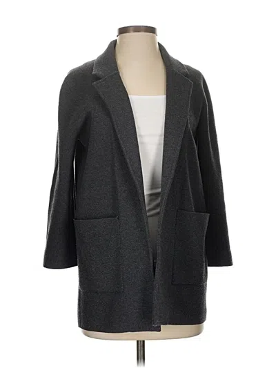 Pre-owned Jcrew Coat In Gray