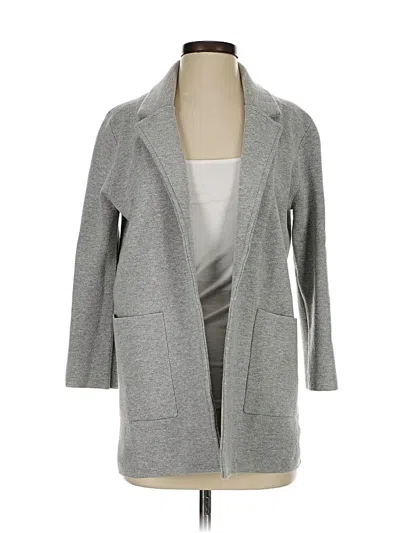 Pre-owned Jcrew Coat In Gray