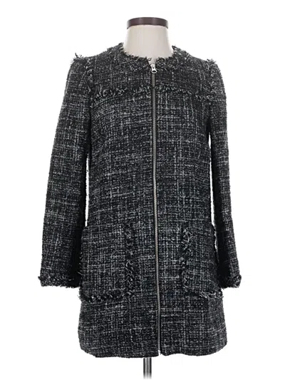 Pre-owned Jcrew Coat In Gray