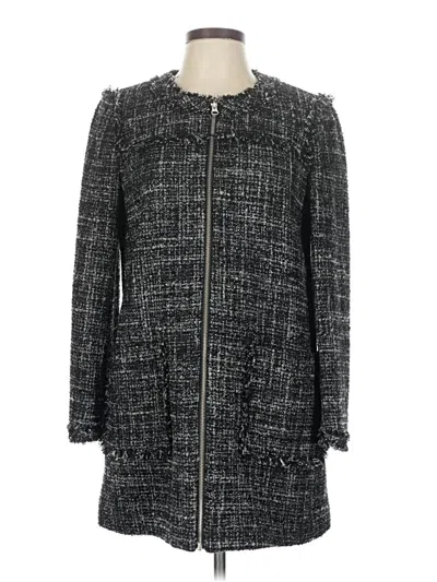 Pre-owned Jcrew Coat In Gray