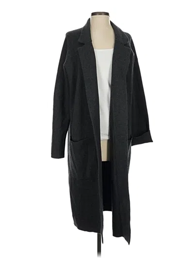 Pre-owned Jcrew Coat In Gray