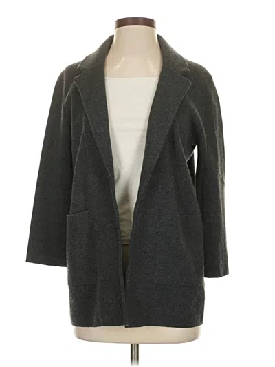 Pre-owned Jcrew Coat In Gray