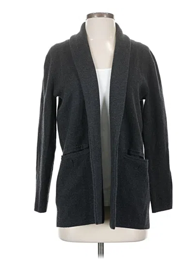 Pre-owned Jcrew Coat In Gray