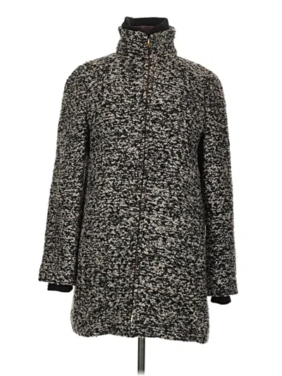 Pre-owned Jcrew Coat In Gray