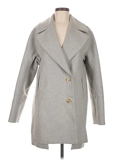 Pre-owned Jcrew Coat In Gray