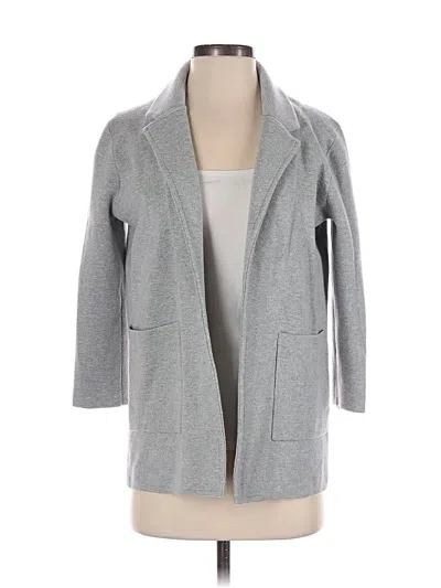 Pre-owned Jcrew Coat In Gray
