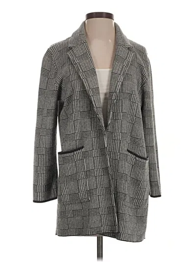 Pre-owned Jcrew Coat In Gray