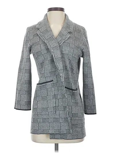 Pre-owned Jcrew Coat In Gray