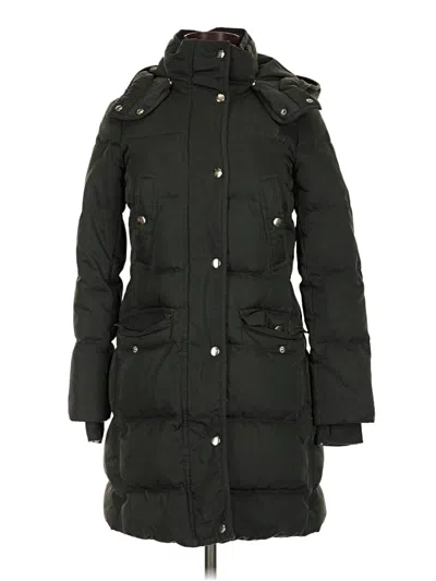 Pre-owned Jcrew Coat In Green