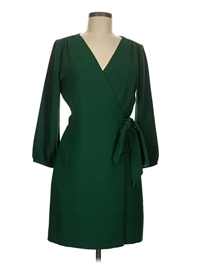 Pre-owned Jcrew Coat In Green