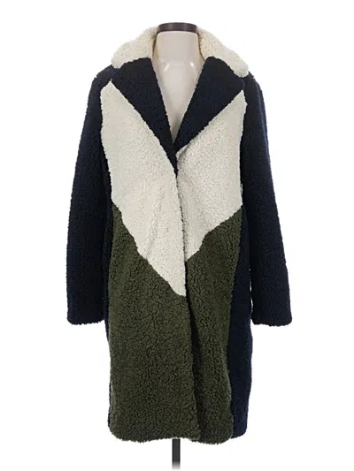 Pre-owned Jcrew Coat In Green