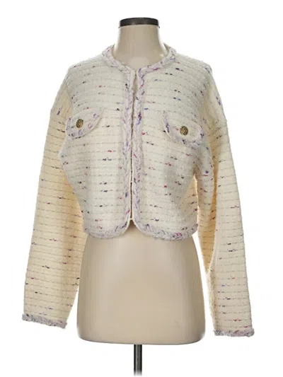 Pre-owned Jcrew Coat In Ivory