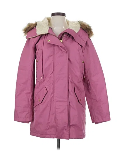 Pre-owned Jcrew Coat In Pink