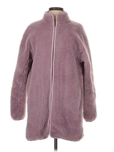 Pre-owned Jcrew Coat In Purple