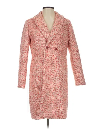 Pre-owned Jcrew Coat In Red