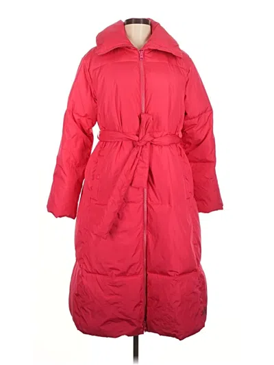 Pre-owned Jcrew Coat In Red
