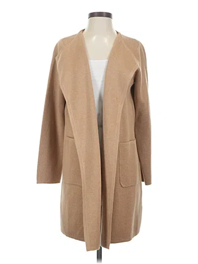 Pre-owned Jcrew Coat In Tan